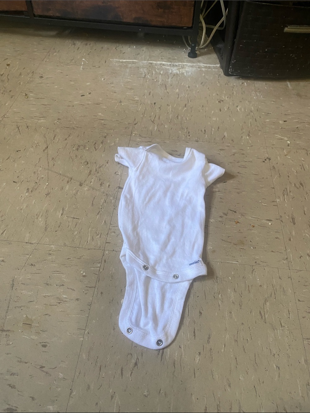 Classic White Baby One-Piece Bodysuit